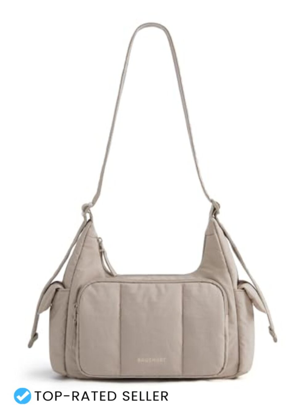 Small Puffer Crossbody Hobo Bag Waterproof Nylon